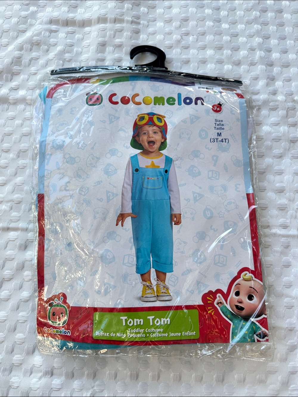 CoComelon Tom Tom Toddler Costume 3T/4T NEW
